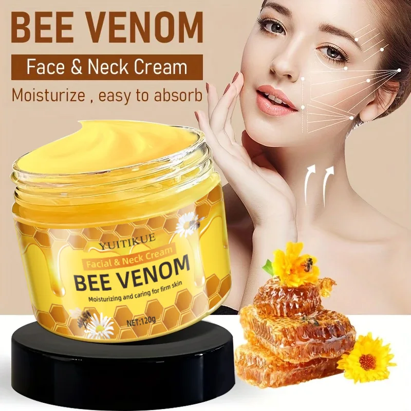 Bee venom face cream and neck cream, moisturizing and firming, brightening the complexion, suitable for all skin types