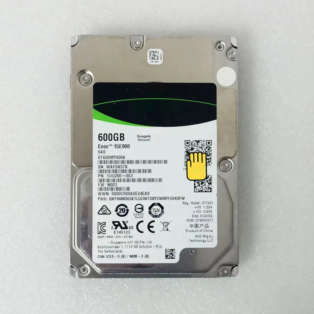 

HDD For ST600MP0006 Server Hard Disk 600G 15K SAS 2.5" 12Gb Hard Drive