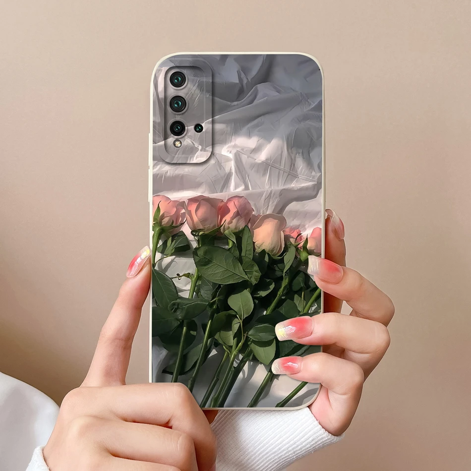 Cartoon Bumper Soft Liquid Silicone Phone Case