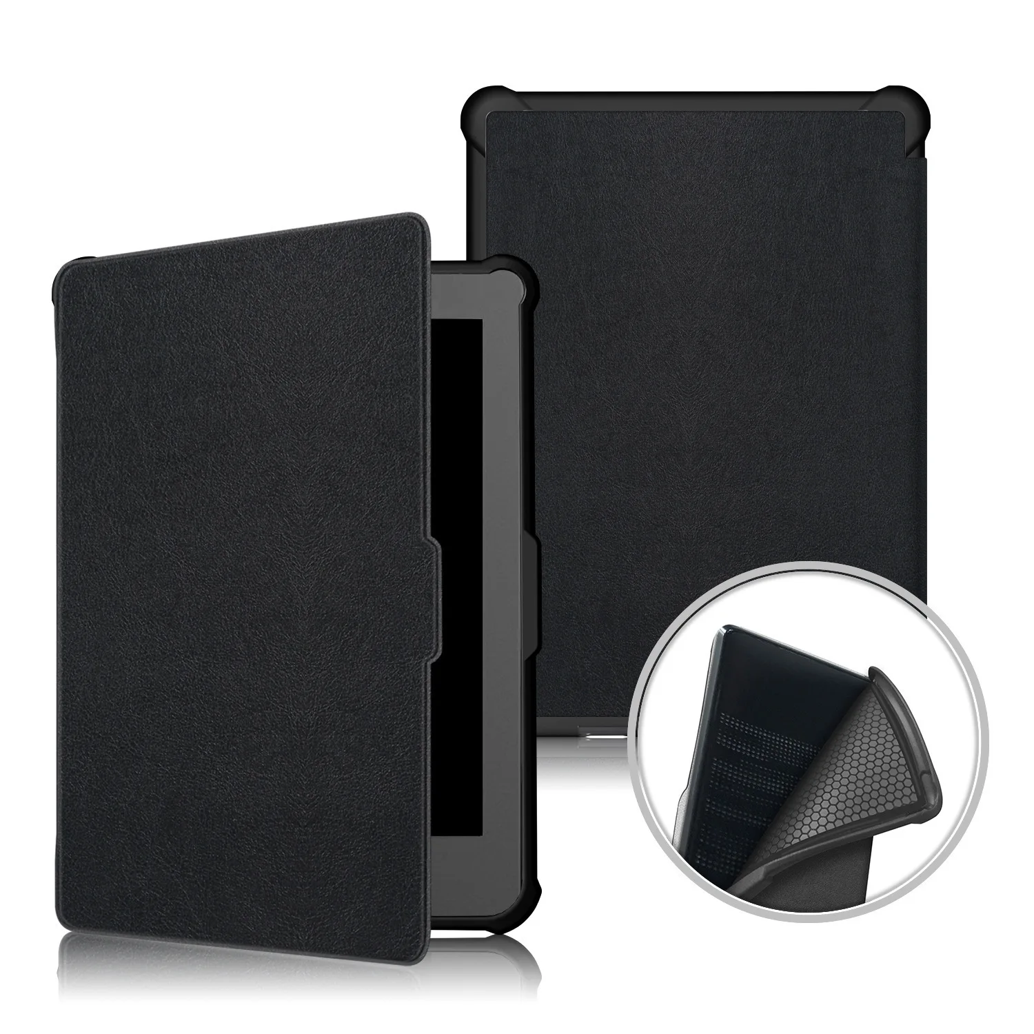 Premium E-Book Protective Case with Soft TPU Shell - Full Protection Design