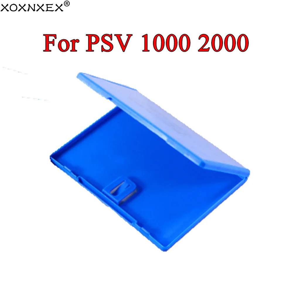 1 Pz Blue Cassette Game Box Cover Per Psv 1000 2000 Game Box Per Ps Vita Psv1000 2000 Supporto Shell Box Storage Shell