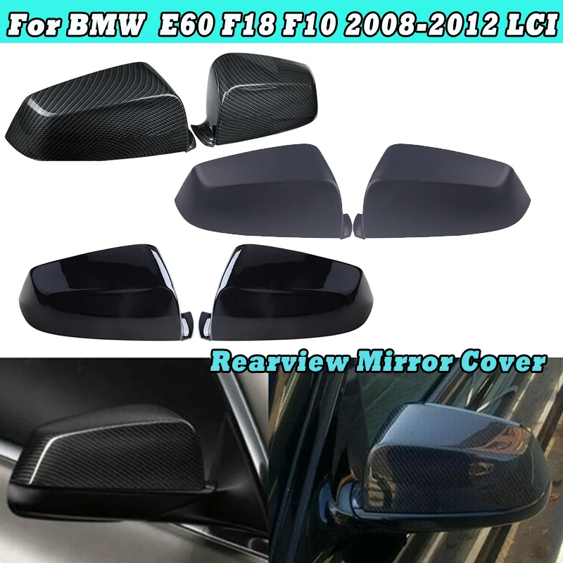 Rückspiegel abdeckung Spiegel Kappe Flügel Seite passend für BMW E60 LCI  07-10 GT F07 09
