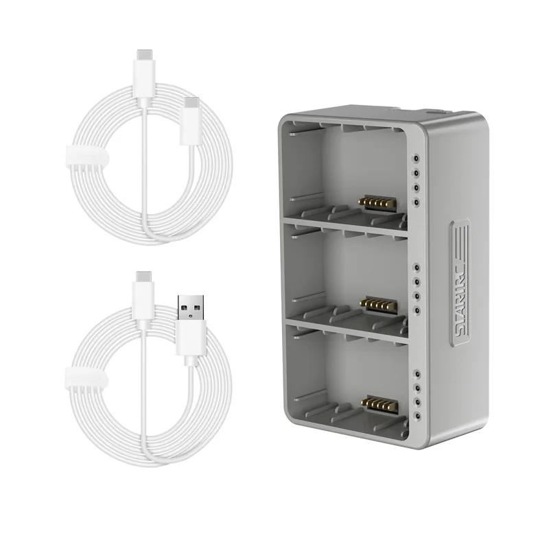 Hub de charge 3 en 1 pour DJI Mini 3 Pro/Mini 3 - Chargeur rapide batteries drone