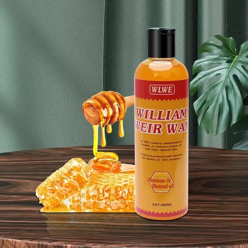 300ml Beeswax Furniture Polish Wood Seasoning Beewax Furniture Chairs Cabinet Care Beeswax Natural Protection Rational wood wax furniture polishing seasoning