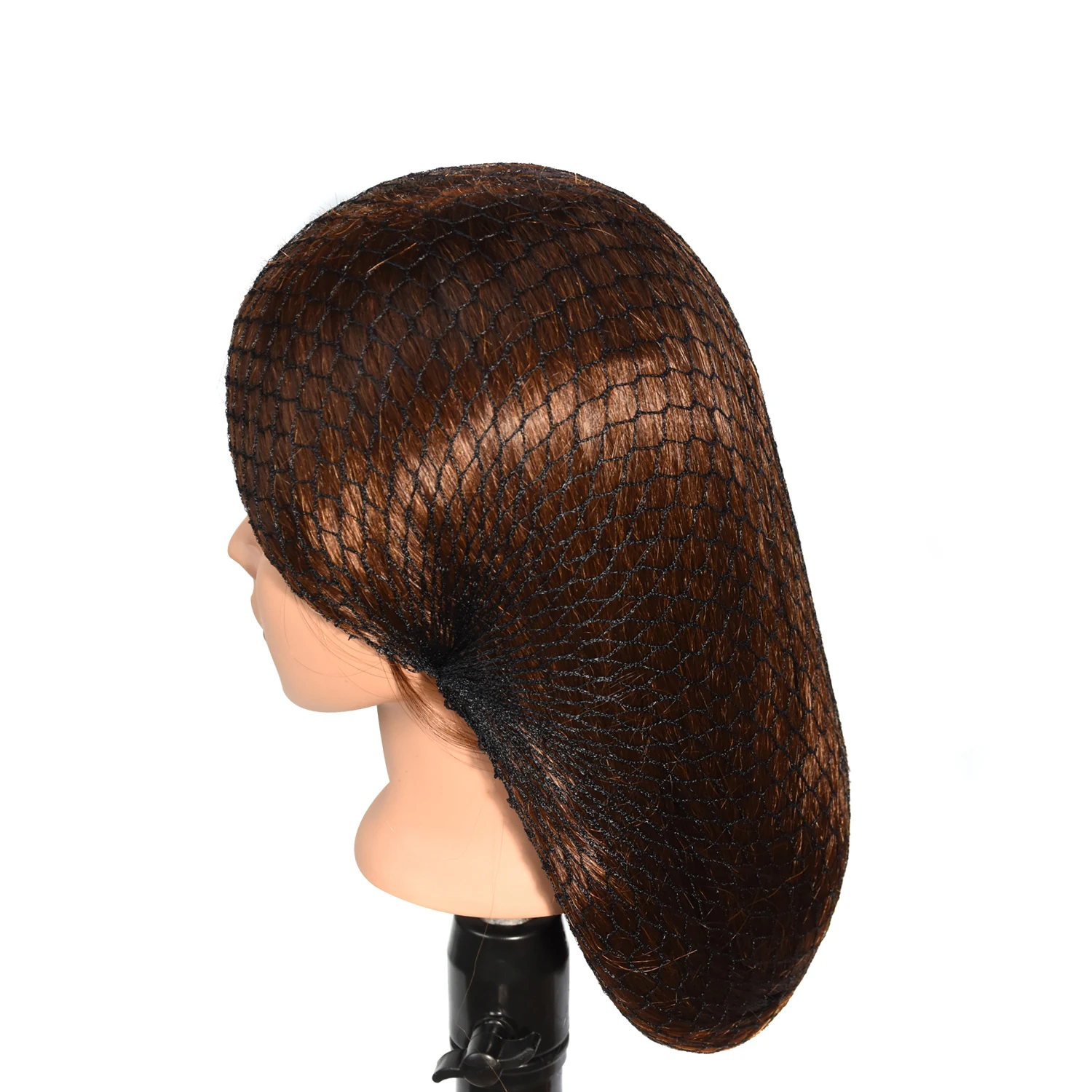Thicker Mesh Caps Hairnet Nylon Hairnets Invisible Soft Elastic Lines Hair Net Hair Bun Making Ballet Dancer Food Service 12pcs hair nets