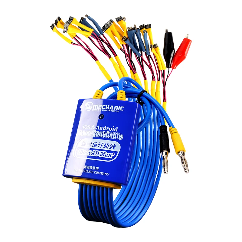 

MECHANIC IBoot AD power test cable Android integrated boot cable is for applicable to iPhone 5-13pro Max Samsung Huawei