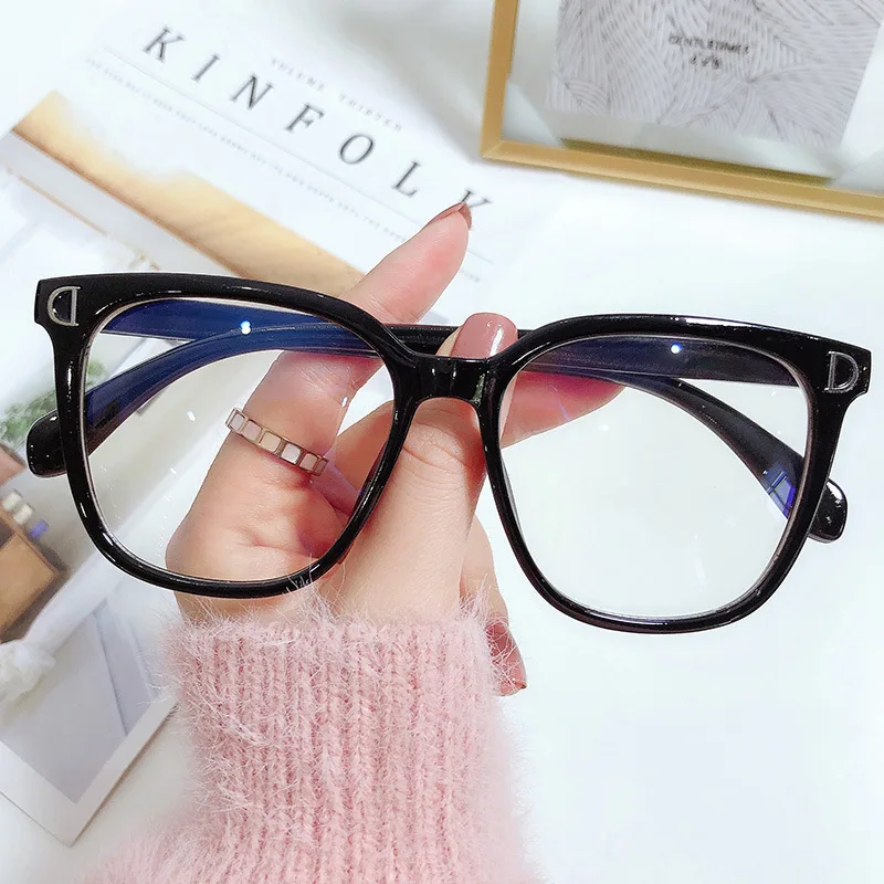 Anti-blue Light Glasses - Trendy D-shaped Street Style