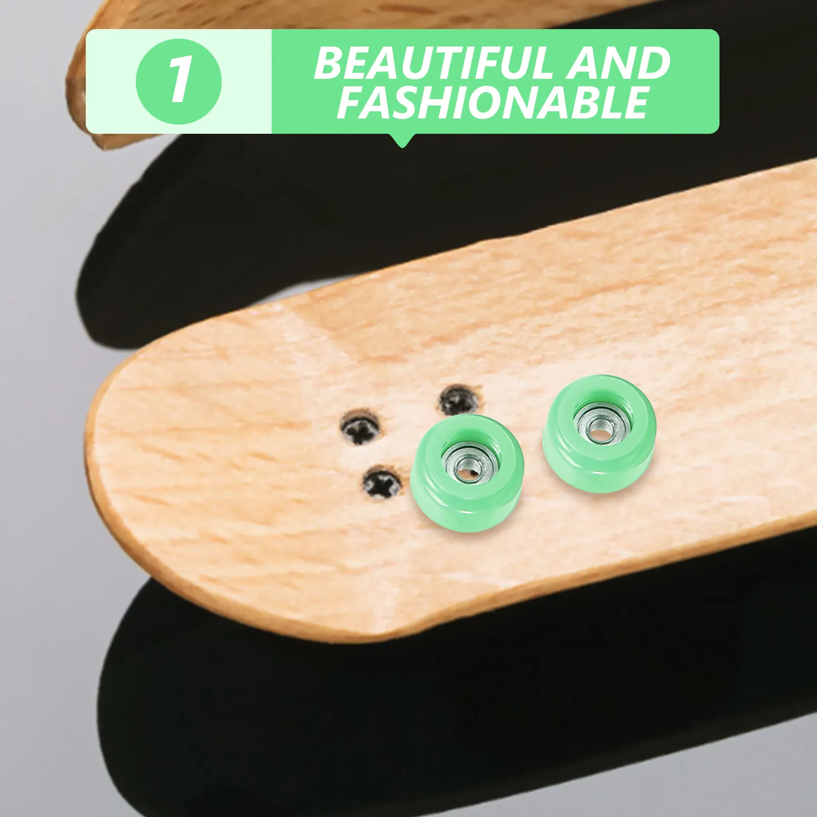 4개입 핑거보드 트럭 시뮬레이션 스케이트 롤러 스트레스 해소 교육용 휴대용 책상 놀이용품 핑거 스포츠 핑거보드