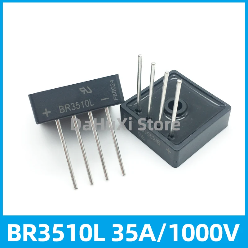 2PCS BR3510L 35A 1000V BR5010L 50A 1000V 1KV Bridge Rectifier Three-phase