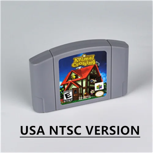 Animal Crossing For 64 Bit Game Cartridge Usa Version Ntsc Format