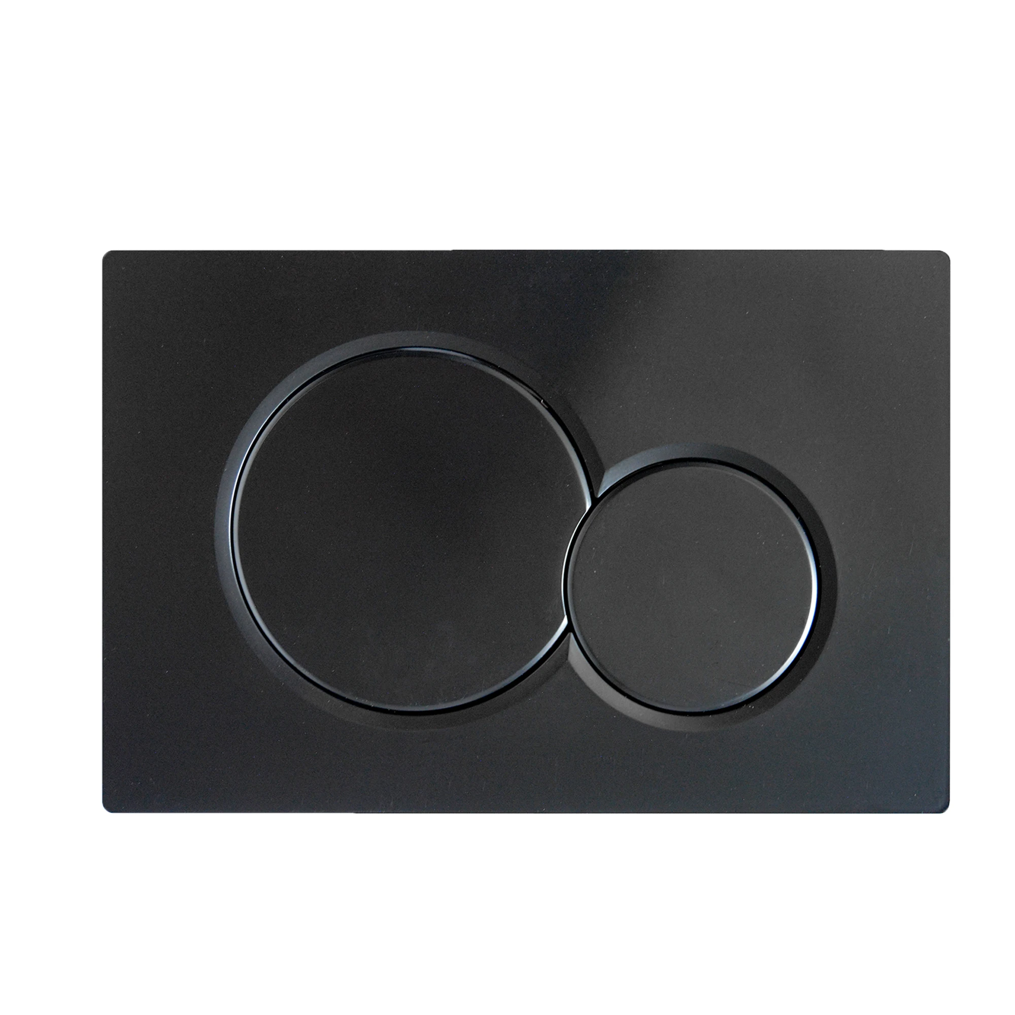 Actuator Plate Push Plate Toilet Cistern Replacement Parts Old Model for Geberit Sigma01 Actuator 2-Flush 1 Piece(Black) flushing plate set