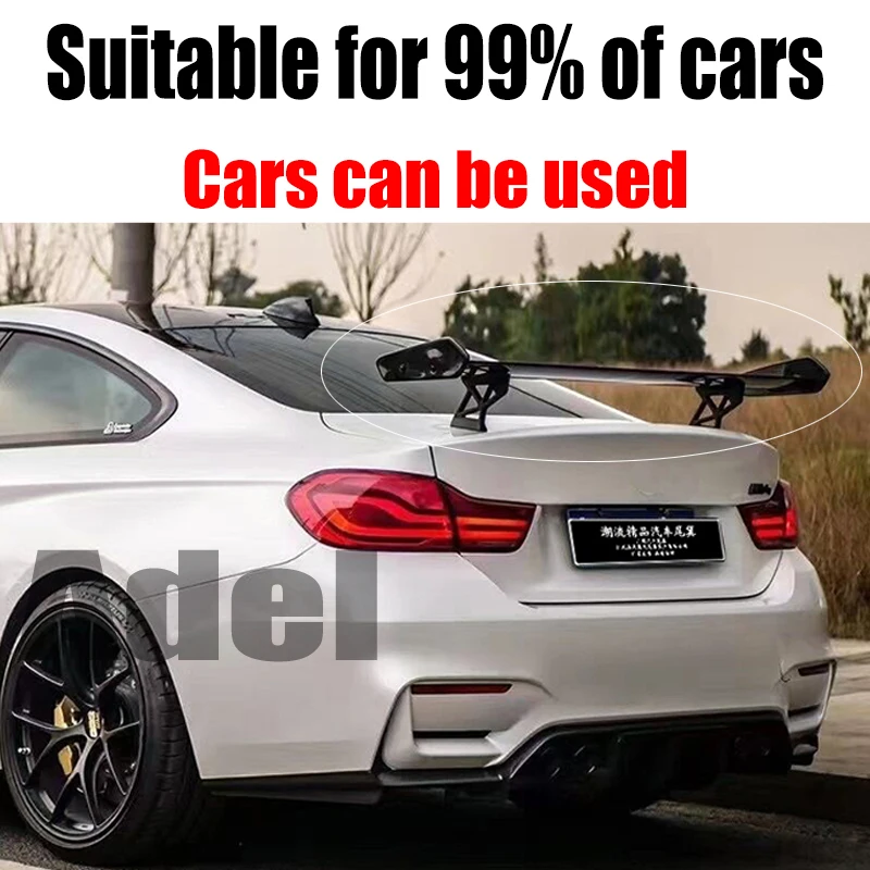 

Suitable For 99% of cars,BMW,Benz,Audi,Toyota,exterior design, carbon fiber modified rear spoiler, trunk lip wing decoration