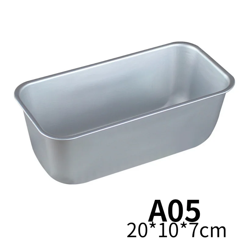 5 Size Aluminium Loaf Pan Rectangle Baking Cake Mold Bread Tin Tray  Non-Stick Cheese Box Brownie Cake Decorating Tools - AliExpress