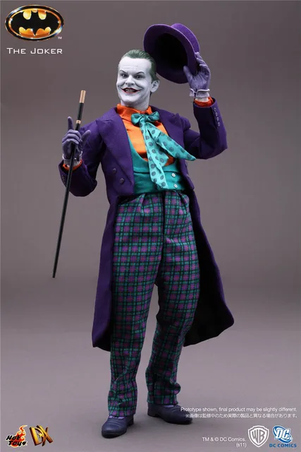 Original Genuine Hottoys Ht 1/6 1989 Batman Villain Jack Nicholson 