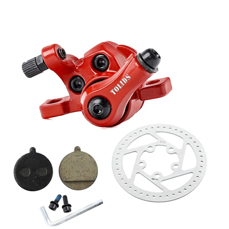 Compatible with XiaoMi M365/Pro Disc Included Scooter Hydraulic Disc Brake Rear Calipers Scooter with Brake Disc Brake Pads цена и фото