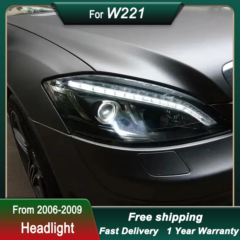 Рисунок 3 - Автомобильные фары для Benz W221 светодиодный