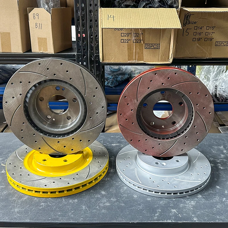 고품질 내열성 무소음 자동차 부품 브레이크 디스크 (BYD Tang DM, Tang EV, Yuan EV360, Yuan EV535 용)