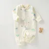 Baby Rompers for Boys Girls Long Sleeve Cute Cartoon Design Spring and Autumn Jumpsuit Newborn 3M 6M 9M 12M 18M 24M 2