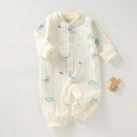 Baby Rompers for Boys Girls Long Sleeve Cute Cartoon Design Spring and Autumn Jumpsuit Newborn 3M 6M 9M 12M 18M 24M 2