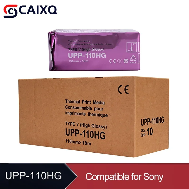 UPP-110HG Compatible Ultrasound Printing Paper Thermal Paper High Glossy Media Video Imaging For Sony Printing Paper