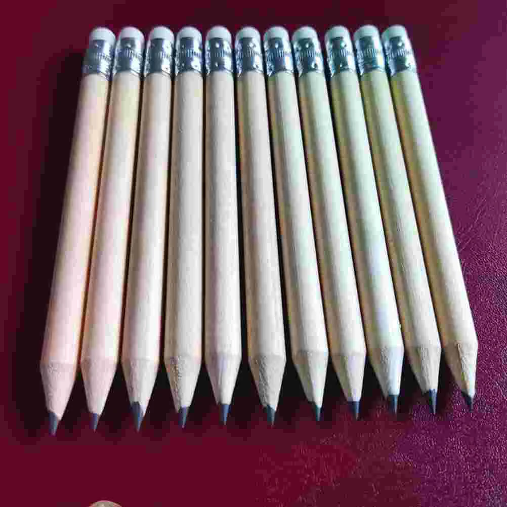 어린이 쓰기 연필, 통나무 짧은 연필, 지울 수 있는 짧은 연필, 미술 쓰기 도구, 쓰기 용품