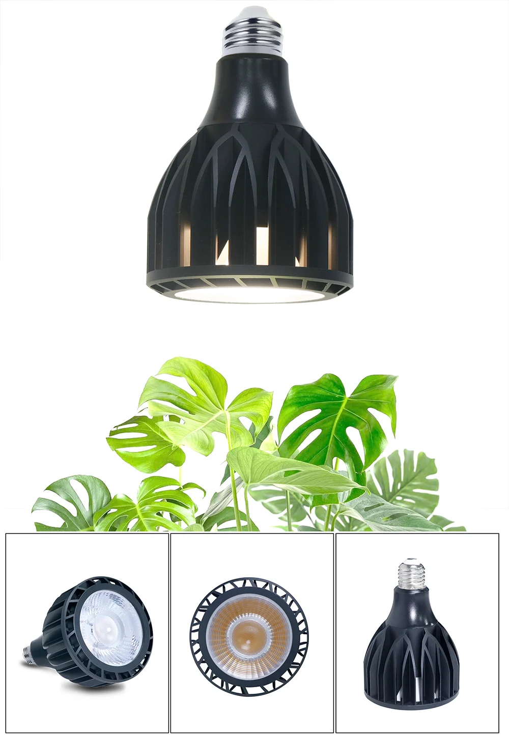 Description Picture 3 of itemRA97 LED PAR30 Bulb Spotlight E27 Supermarket Fresh Clothes Shop Store Aluminum Non Stroboscopic for Kitchen Clothes Shop Lamps