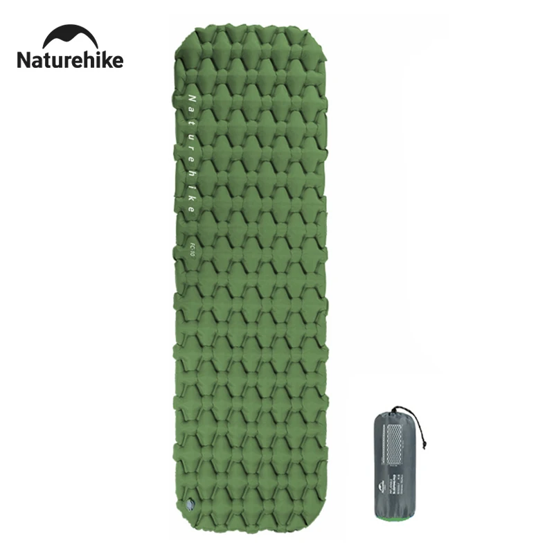 Inflatable mattress Naturehike camping ultralight waterproof nylon inflatable cushion outdoor portable sleeping bed hiking picnic mats