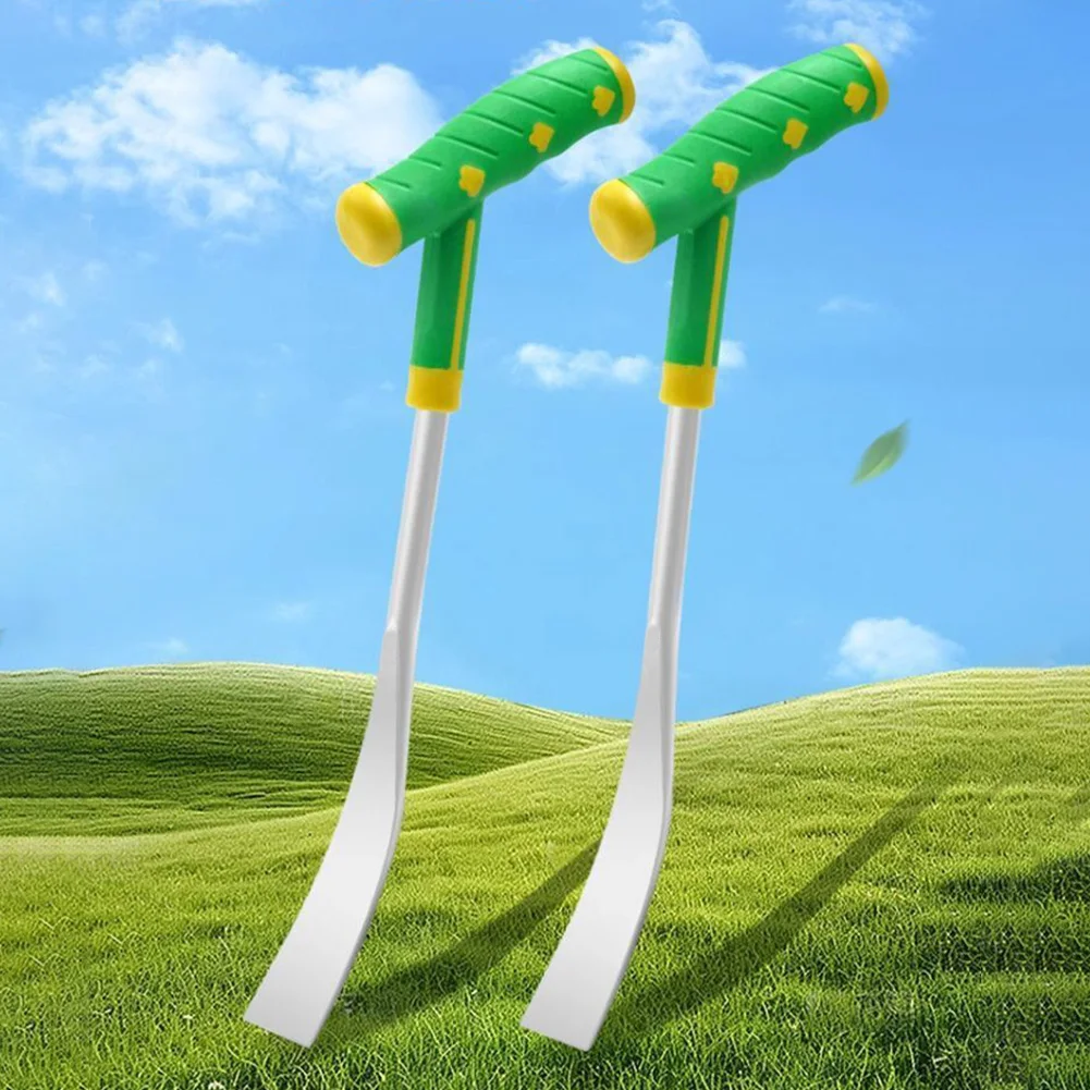 Agricultural Flower Shovel Stainless Steel with Plastic Handle Garden Trowel for Digging Planting Flower Vegetable Beekeeping