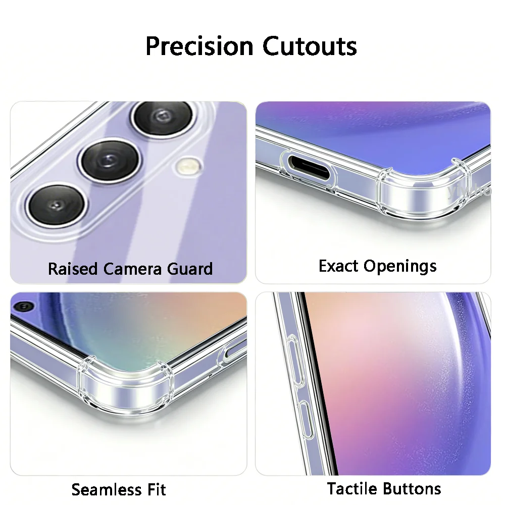 Shockproof Transparent Soft Clear Mobile Phone Case