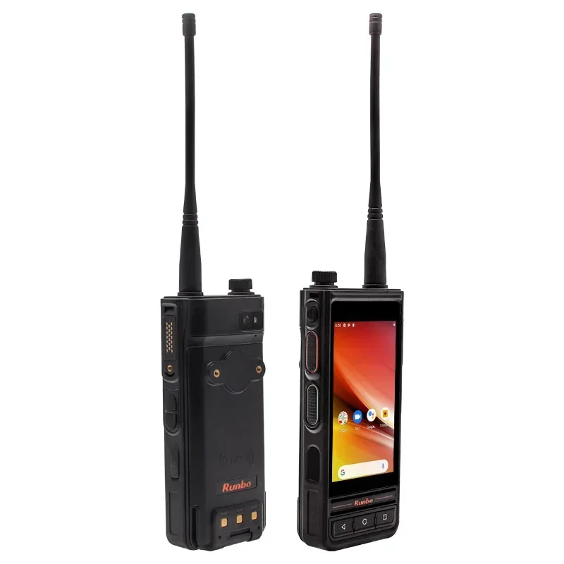 UNIWA Runbo E81 UHF VHF Walkie Talkie Rugged 4G Smartphone Android 8.1 Waterproof Digital Radio 13MP 2500mAh 4.0" Cellphone NFC