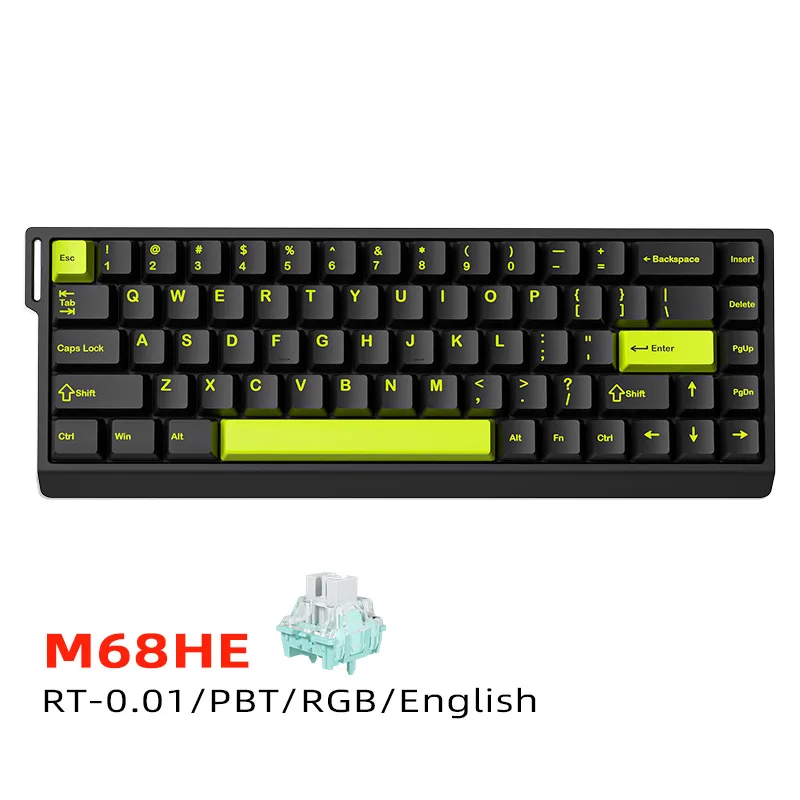 M30/68HE 8K Magnetic Axis Mechanical Keyboard – Professional E-Sports Gaming Edition Ideal for VALORANT Ultra-Fast Triggering