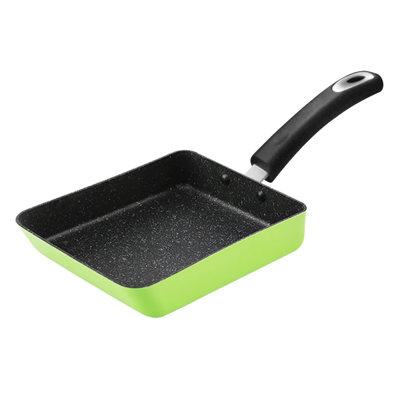 

Japanese Yuzi Braised Square Mini Non stick Pot Thick Egg Braised Small Fry Pan Fried Egg Home Flat Bottom Breakfast Pot