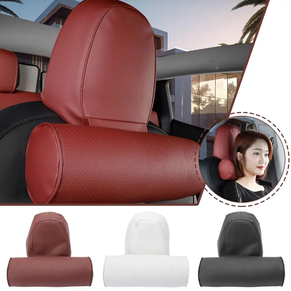 For Tesla Model 3 Y X S Neck Pillow Headrest Pillow Model Accessories Neck  Support Automobile Y Rest Auto Seat Seat Head Pi W4P4