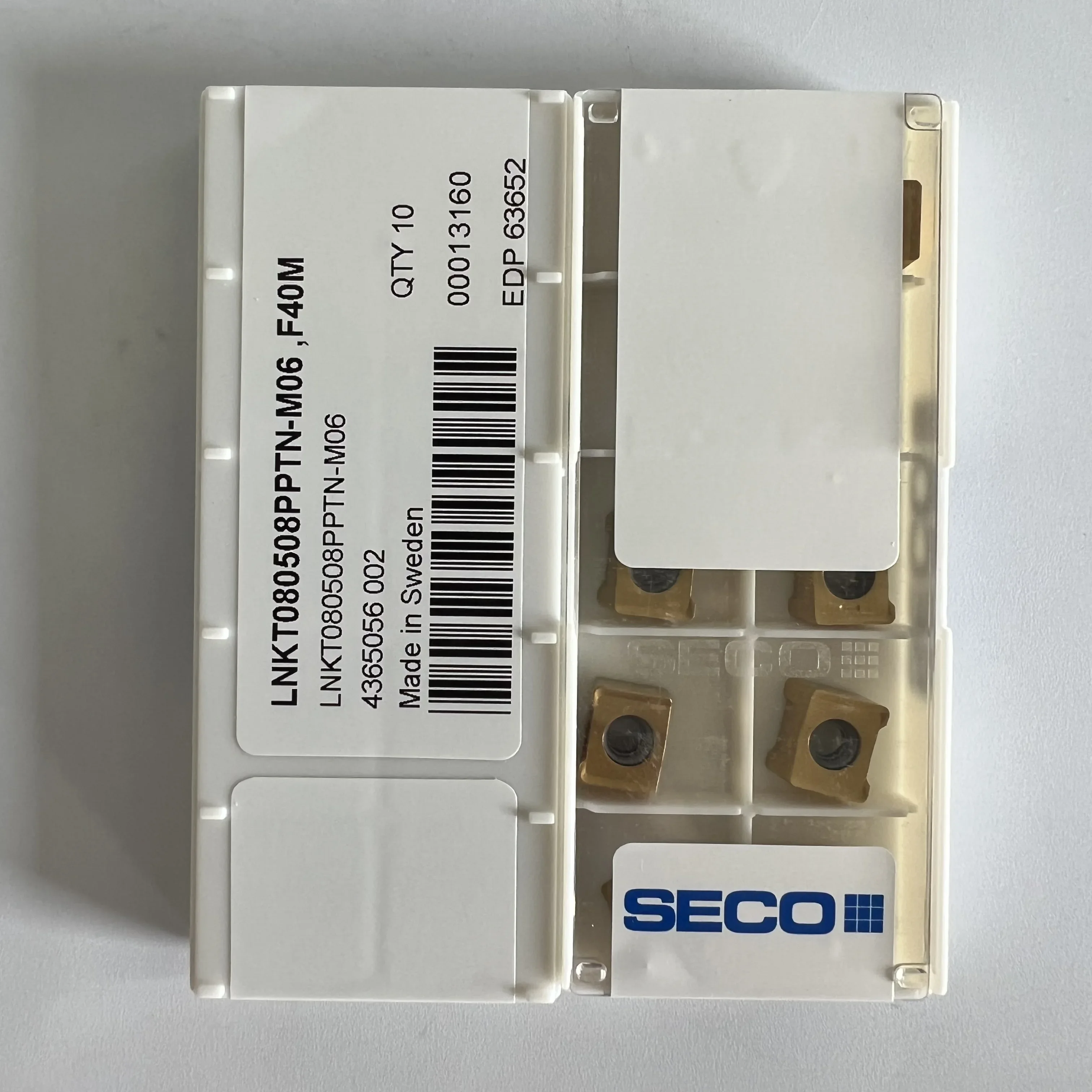 

SECO/LNKT080508PPTN-M06 F40M CNC Blade