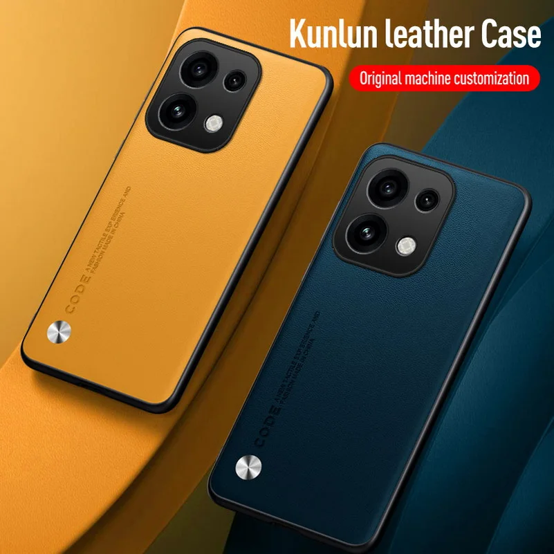 Premium Slim Protective Leather Case - Elegant Plain Design