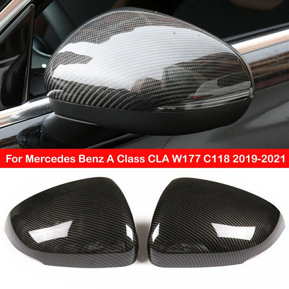 

Сменная Крышка для бокового зеркала заднего вида для Mercedes Benz A Class CLA W177 C118 2019-2021 LHD ABS
