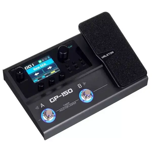 Valeton GP-150 멀티 이펙트 프로세서 (HD 모델링 기능 탑재, 일렉트릭 기타/베이스용)