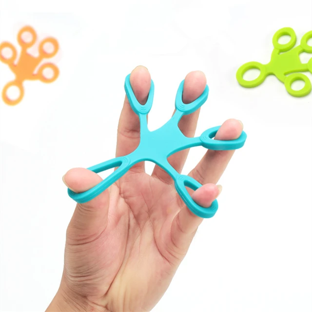 Jouet En Silicone Antistress Dans Les Mains D'un Adolescent. Jouet