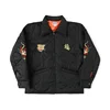 Non Stock Quilted Embroidery Jacket Military-Inspired Tour Jacket Unisex Outerwear Amekaji 1