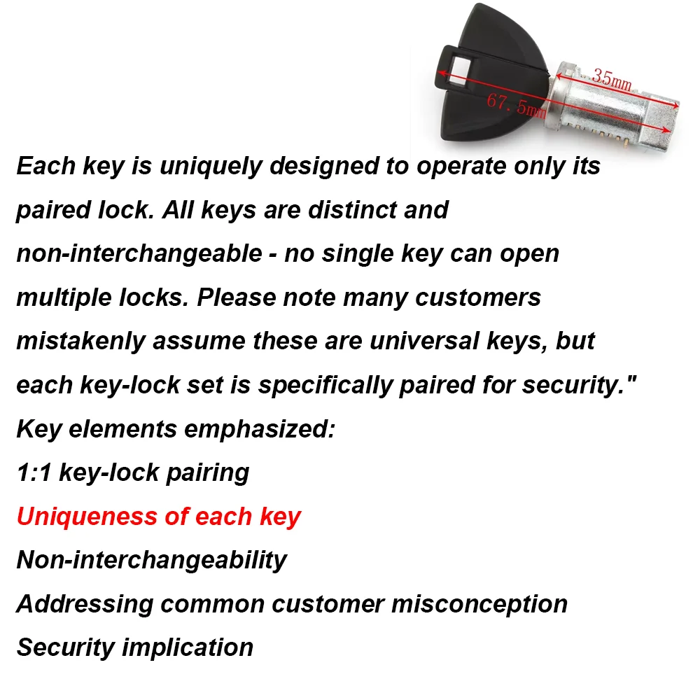 Motorcycle Key Cylinder Lock Cylinder Plug Trunk Saddlebag Top Case Tool for BMW BMW R1250 GS LC ADV R1200 F800GS F700GS F650GS motorcycle key cylinder lock