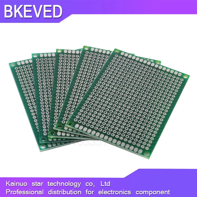 5pcs 5x7cm 5*7 Double Side Prototype PCB diy Universal Printed Circuit Board pcb board pcb kit board