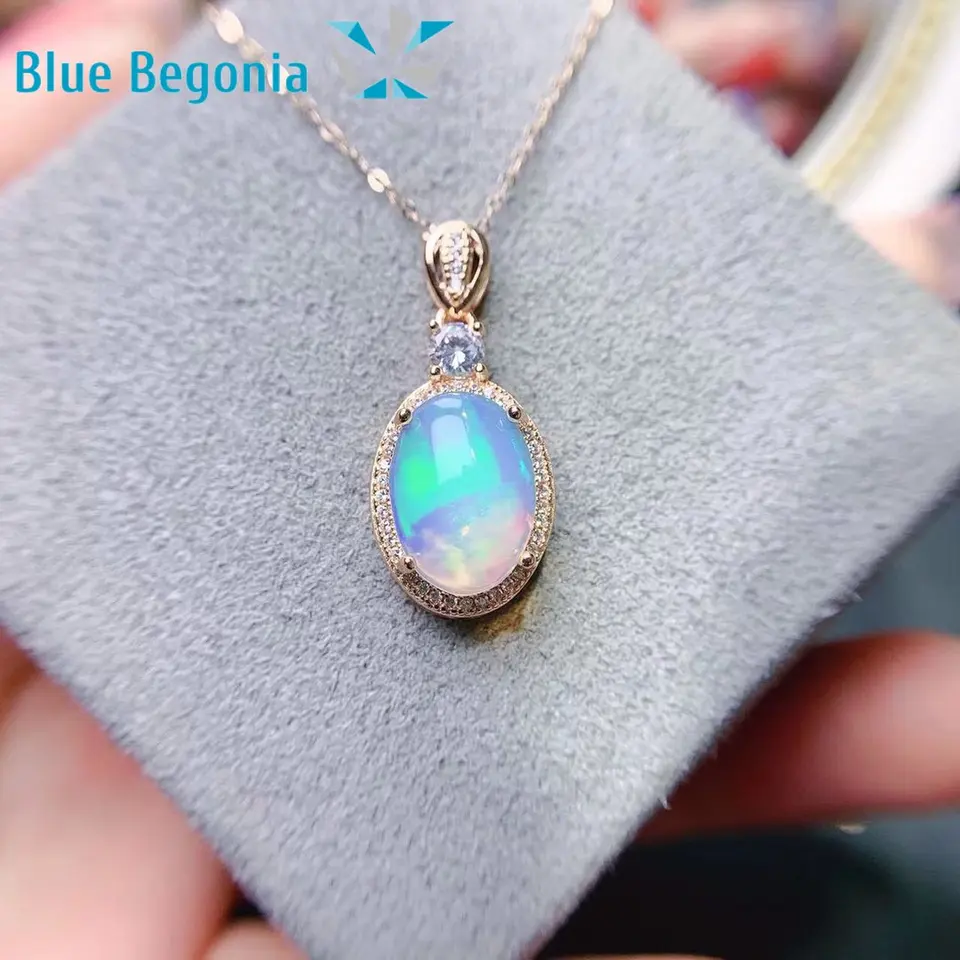 Gem of Africa Ethiopian Opal Necklace