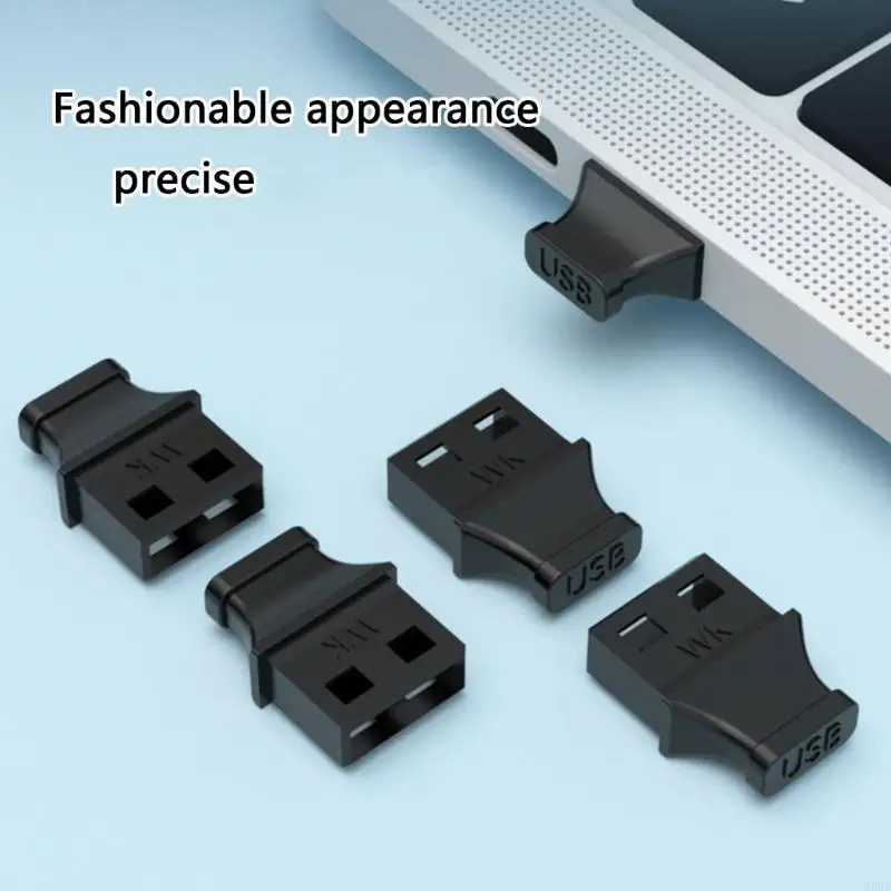896F 편리한 손잡이 USB 포트 보호기 USB2.0 USB3.0 포트용 방진 캡