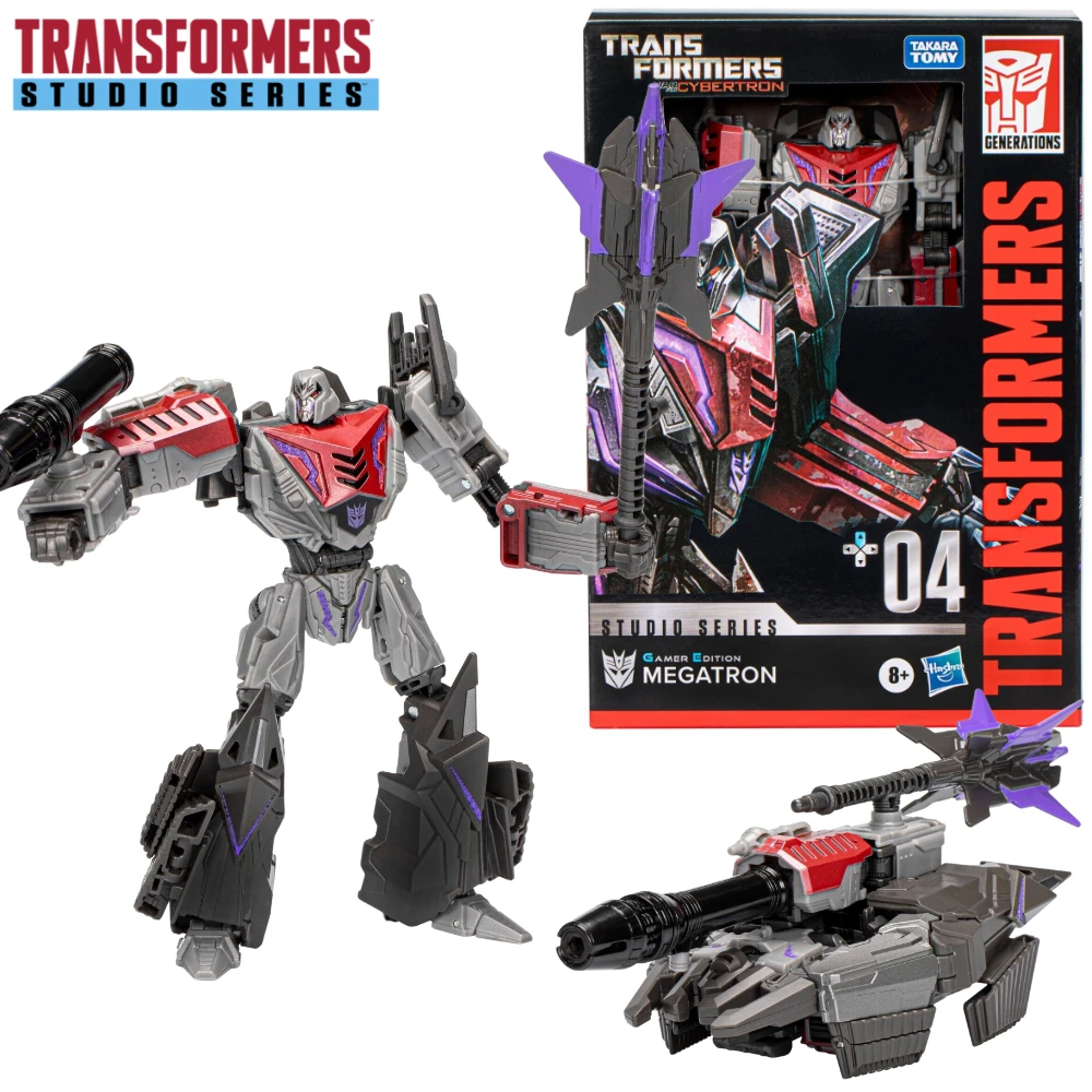 In Magazzino Transformers Studio Series Gamer Edition 004 Voyager Ss Ge 04 Megatron Action Figure Model Toy Hobby Gift