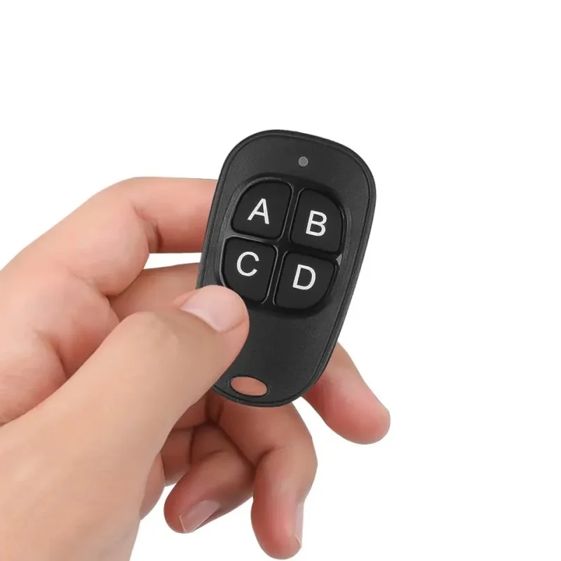 Universal 433MHz Remote Control Garage Door Opener Wireless Transmitter 4 Keys Duplicator Clone Electric Door Key Copy Remote 4 Universal 433MHz Remote Control Garage Door Opener Wireless Transmitter 4 Keys Duplicator Clone Electric Door Key Copy Remote 4