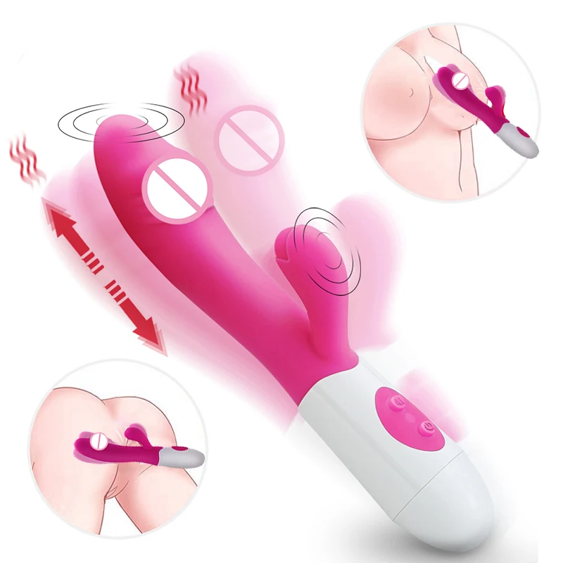 3 In 1 Anal Vagina Dildo Nipple Vibration Masturbator Women G Spot Vibrator Clitoris Sucking Massager Adult Sex Toys female sex toy female masturbator