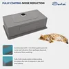 Kitchen Sink Undermount - 33 x 19 Inch Undermount Sink Wall Stand Workstation Deep Single Bowl Undermount Kitchen Sink Basin 6