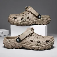 Summer Men's Clogs Sandals Man Home Garden Shoes Comfortable Men Slippers Non-Slip Soft Bottom Flip Flop Sandals Big Size 46 47 - Image 2