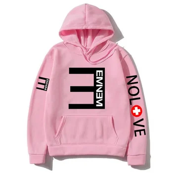 مغني الراب ايمينيم ألبوم الموسيقى الرجال هوديس جولة حول العالم هدية لمحبي الرسم الشارع الشهير الرجال النساء الهيب هوب نمط المتضخم البلوز - Image 4