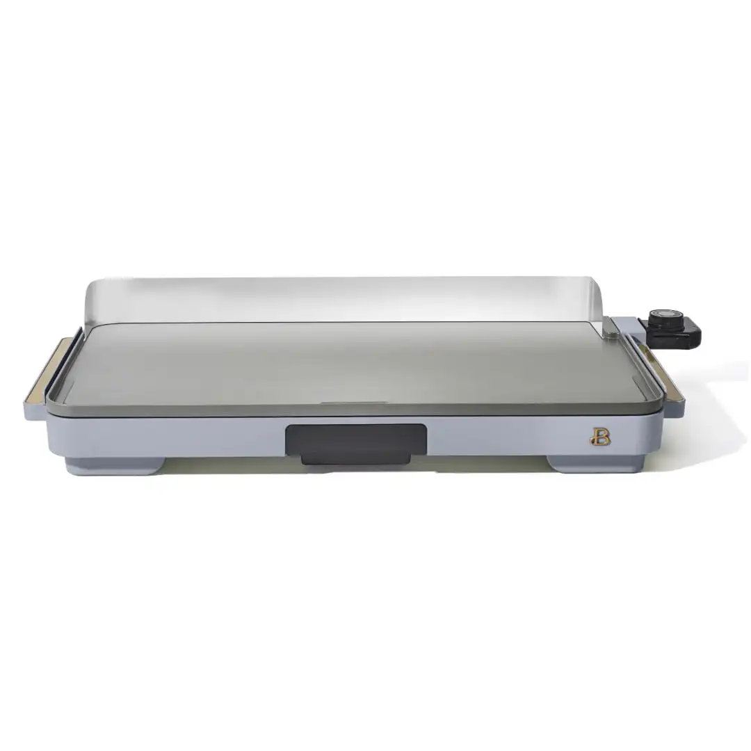 

XL Electric Griddle 12" x 22"- Non-Stick, Cornflower Blue by Drew Barrymore